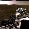 Un robot sur Mars.