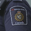 Badge d'un agent des services frontaliers du Canada