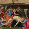 L'œuvre « La Lamentation sur le Christ mort » de Sandro Botticelli.