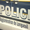 Une voiture du Service de police de l'agglomération de Longueuil (SPAL).
