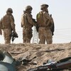 Des soldats britanniques en Irak.