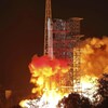 La sonde lunaire Chang'e 4 est lancée depuis le centre de lancement du satellite Xichang dans la province du Sichuan, au sud-ouest de la Chine, le samedi 8 décembre 2018. 