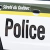 Un véhicule de la Sûreté du Québec.