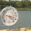 Un thermomètre indique 35 degrés à Regina. (archives)