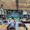 The terrace of the Union Summer Market in Toronto.