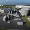 Un croquis de la future usine de biométhanisation de Québec