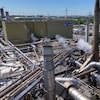 L'usine Sanimax vue des airs.