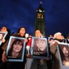 Une veillée aux chandelles en l'honneur des femmes autochtones disparues ou assassinées sur la Colline du Parlement à Ottawa le dimanche 4 octobre 2009.