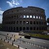 Une vue d'ensemble du Colisée de Rome qui reçoit de nouveau des visiteurs le 1er juin.