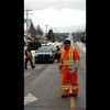 Des bénévoles récoltent des dons en argent dans les rues de Rimouski.
