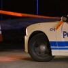 Une voiture du Service de police de la Ville de Montréal. 