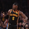Un joueur de basket