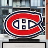 Le logo du Canadien à l'extérieur du Centre Bell.