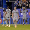 Des joueurs de soccer