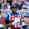 Match des Alouettes de Montréal contre les Argonauts de Toronto le 11 août 2017 au Stade Percival-Molson à Montréal.

Photo: Dominick Gravel
http://www.dominickgravel.com