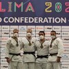 Quatre judokas médaillés sur le podium