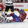 Le Canadien de Montréal s'est fait renverser par les Kings de Los Angeles.
