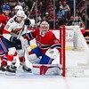 Des joueurs de hockey.