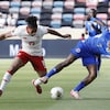 Deux joueurs de soccer