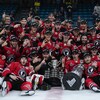 Des joueurs de hockey