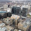 Le centre-ville de Regina, en Saskatchewan, en février 2022.