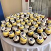 Les petits gâteaux aux couleurs de l'Université de l'EMNO.