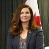 La mairesse de Regina, Sandra Masters, lors du Congrès annuel de la Fédération canadienne des municipalités (FCM), en juin 2022.