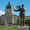 Le Palais législatif de la Saskatchewan, à Regina, en juin 2021.