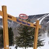 La station de ski Mont-Sainte-Anne en hiver.