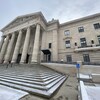Façade du Palais législatif du Manitoba.