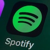 L'application Spotify sur un écran de téléphone