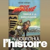 La page couverture du livre d'Henri Vernes Bob Morane, Terreur à la Manicouagan.