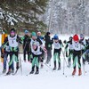 Skieurs aux Jeux du Québec