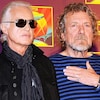 Jimmy Page et Robert Plant de Led Zeppelin en 2012