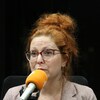 Sandra Demontigny au micro de «C'est encore mieux l'après-midi».