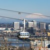 La ville de Portland, en Oregon, compte plusieurs types de transports en commun, dont un téléphérique.
