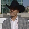 Arlindo Gomes devant la caméra. 