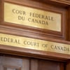 La Cour fédérale du Canada à l'intérieur de l'édifice de la Cour suprême du Canada à Ottawa.