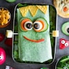 Une mosaïque de lunchs pour Halloween.