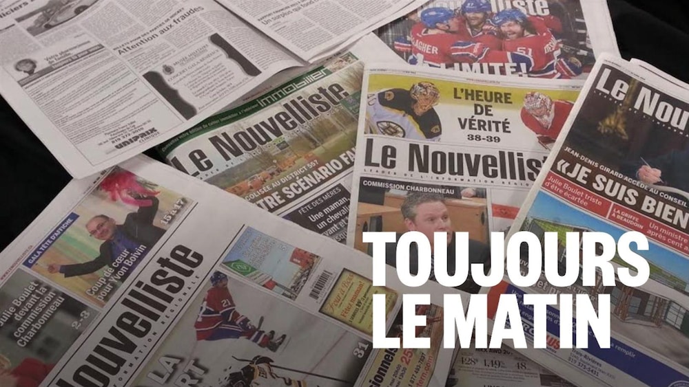 Plusieurs journaux imprimés