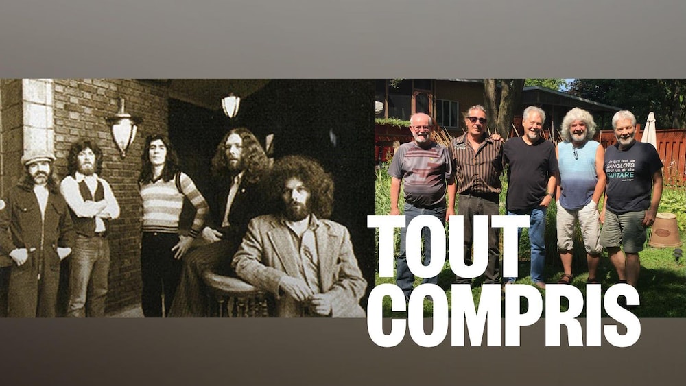 Le groupe Garolou dans les années 1970 et en 2019. 