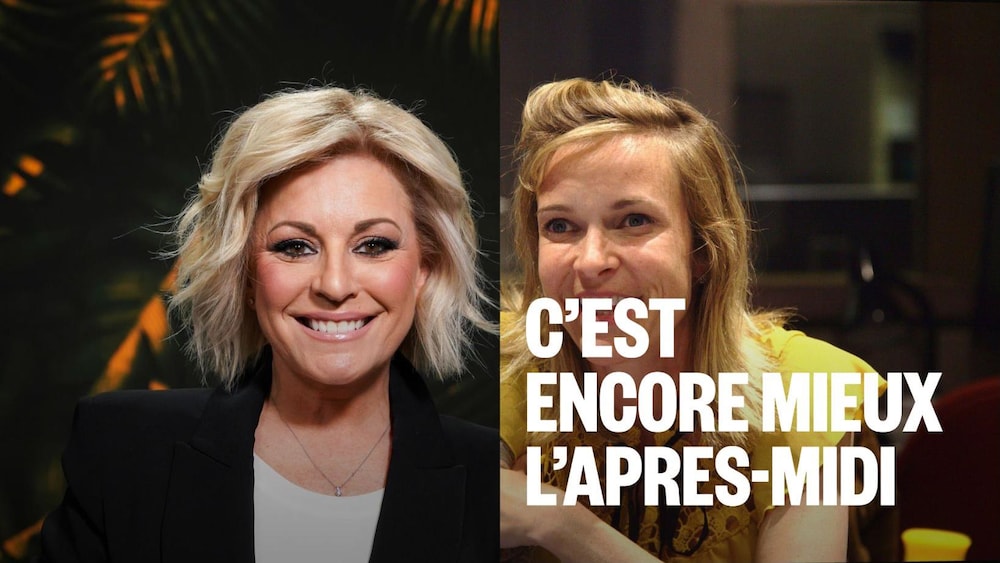 Les artistes Guylaine Tanguay et Brigitte Boisjoli.