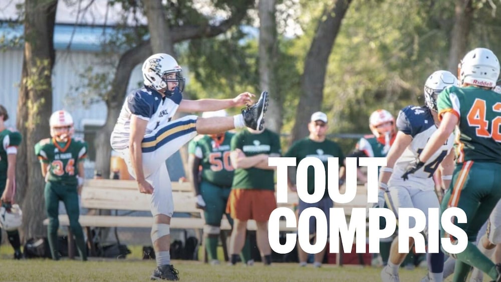 Hunter Gronick sur un terrain de football. (12 septembre 2026)