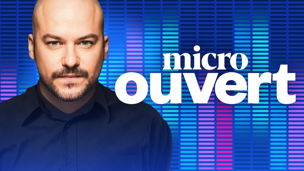 Radio-Canada Marc-André Grondin regarde droit devant lui.