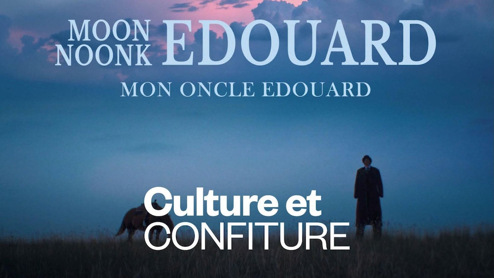 L'affiche du film Mon Oncle Édouard cosacré au géant Beaupré.