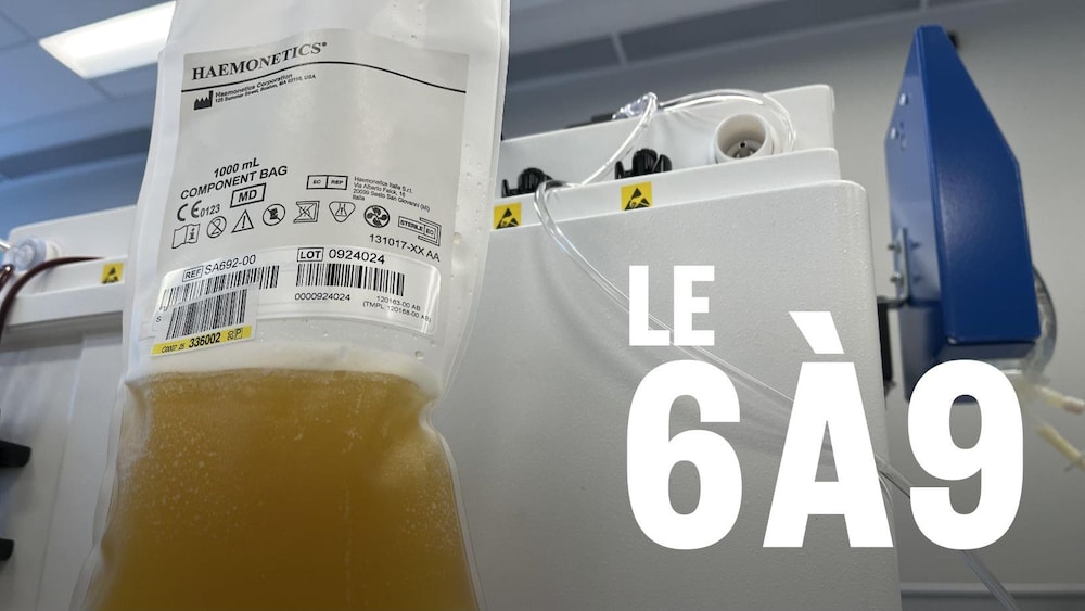 Une unité de plasma dans un sac.