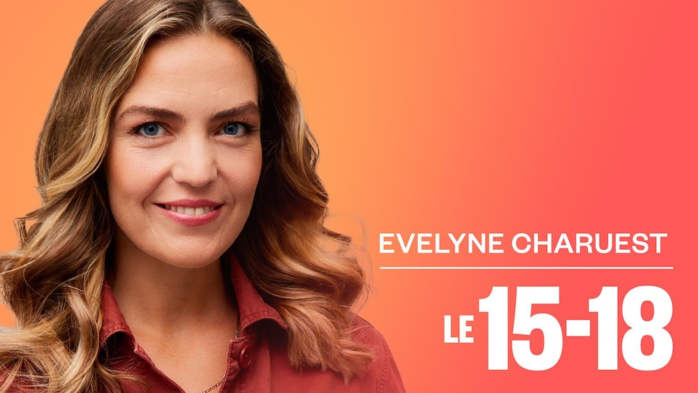 Evelyne Charuest pour sa chronique à l'émission Le 15-18.