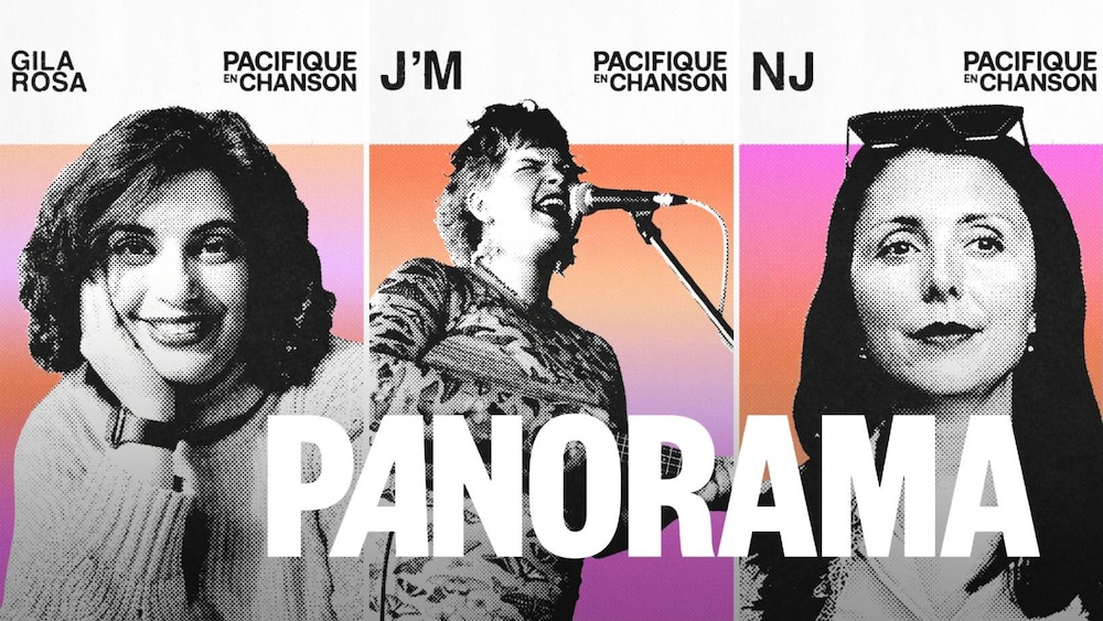 Gila Rosa (gauche), J'M (centre) et NJ (droite).