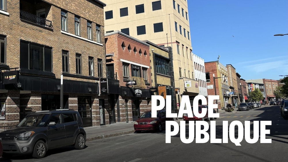 La rue Racine à Chicoutimi.