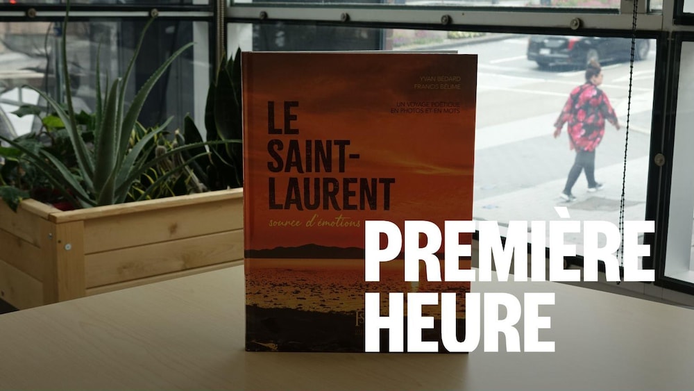 Le livre Le Saint-Laurent, source d’émotions d'Yvan Bédard, photographe et professeur émérite de l’Université Laval spécialisé en base de données cartographiques.